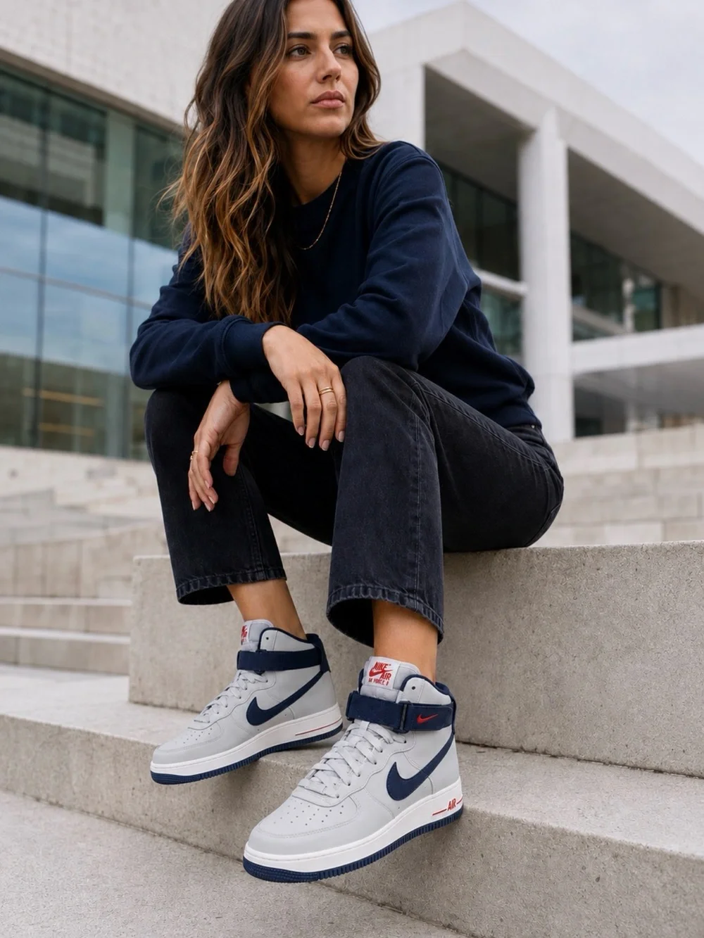 Nike Air Force 1 High Patriots .
